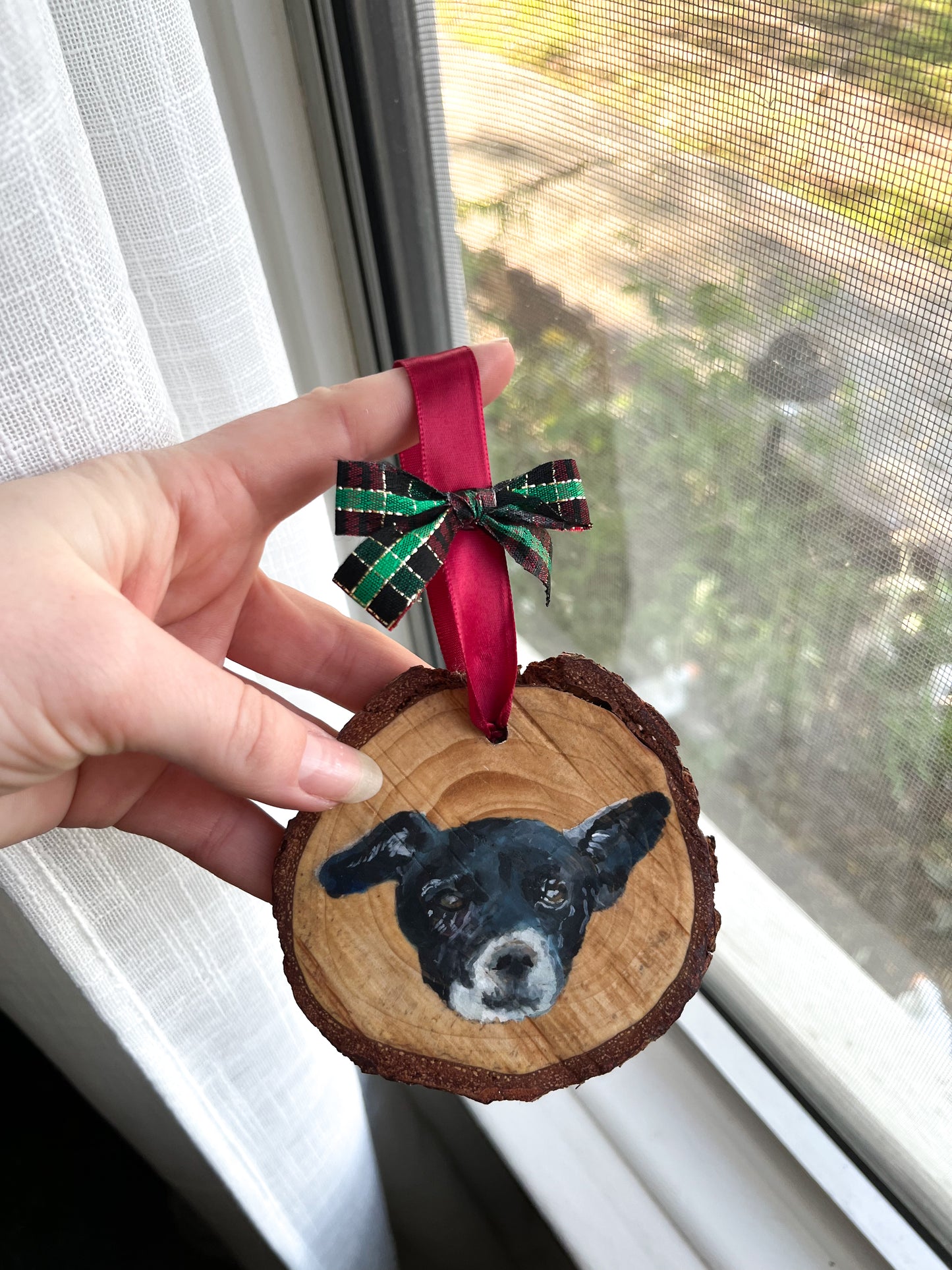 1 Watercolor Pet Ornament