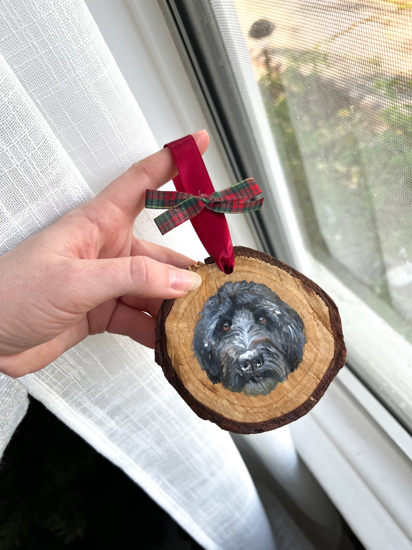 1 Watercolor Pet Ornament