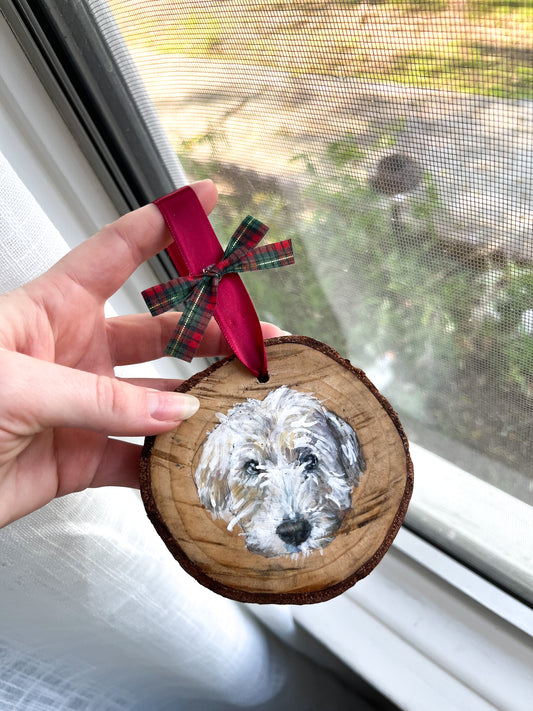1 Watercolor Pet Ornament