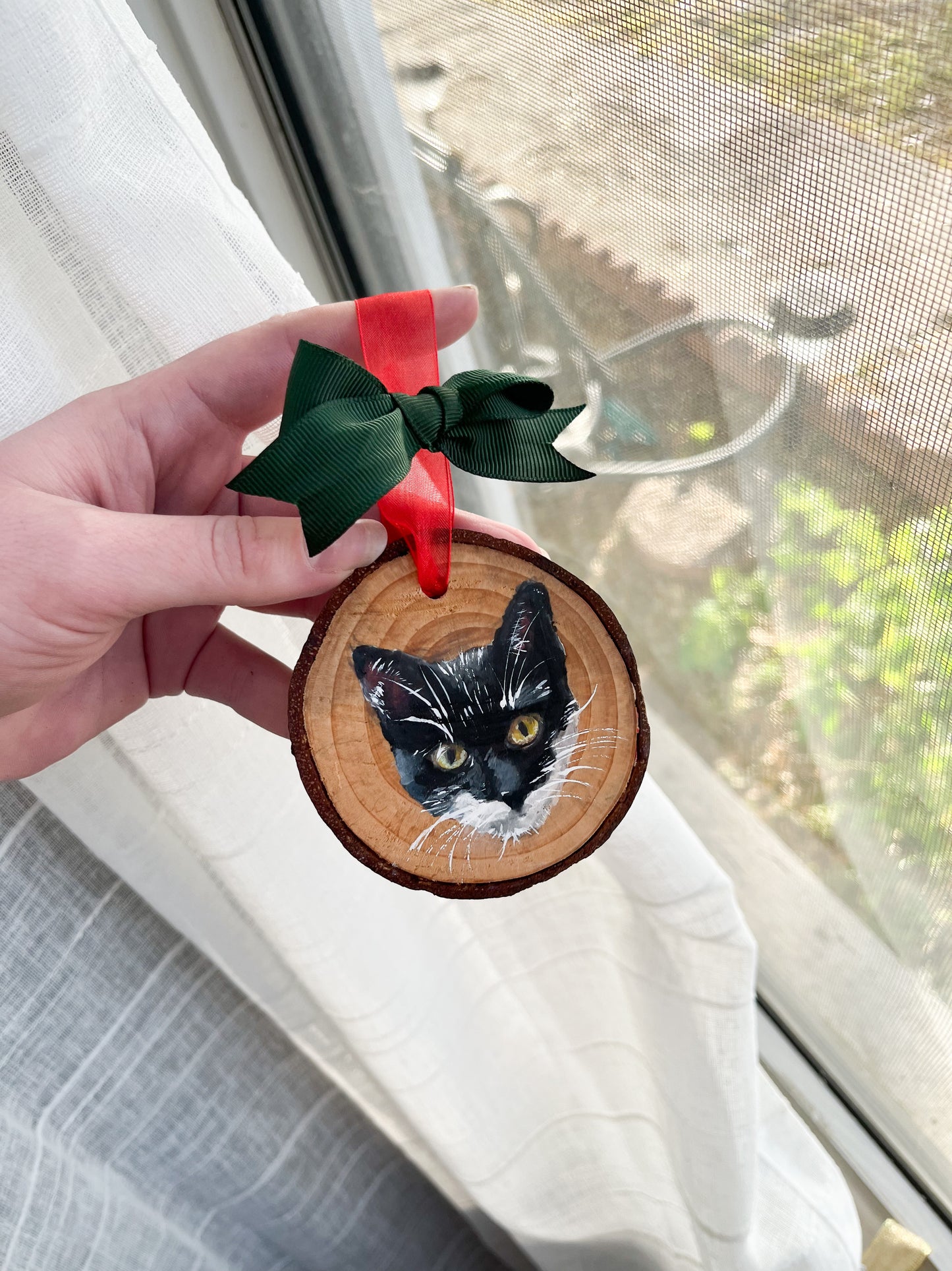 1 Watercolor Pet Ornament