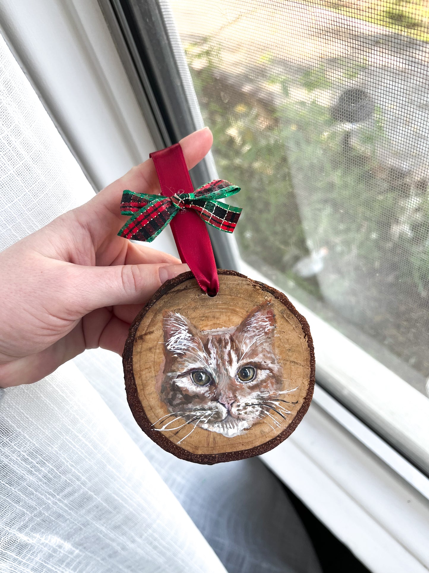 1 Watercolor Pet Ornament