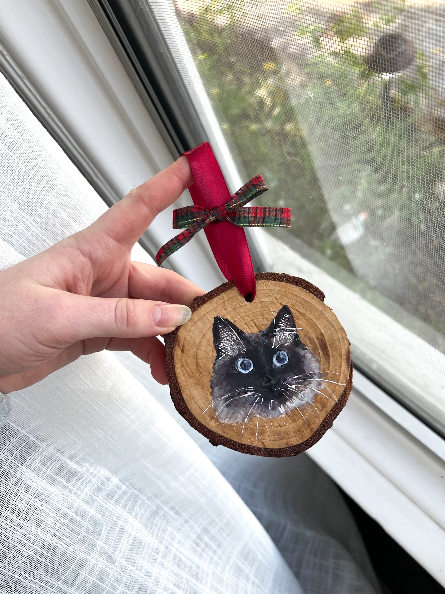 1 Watercolor Pet Ornament