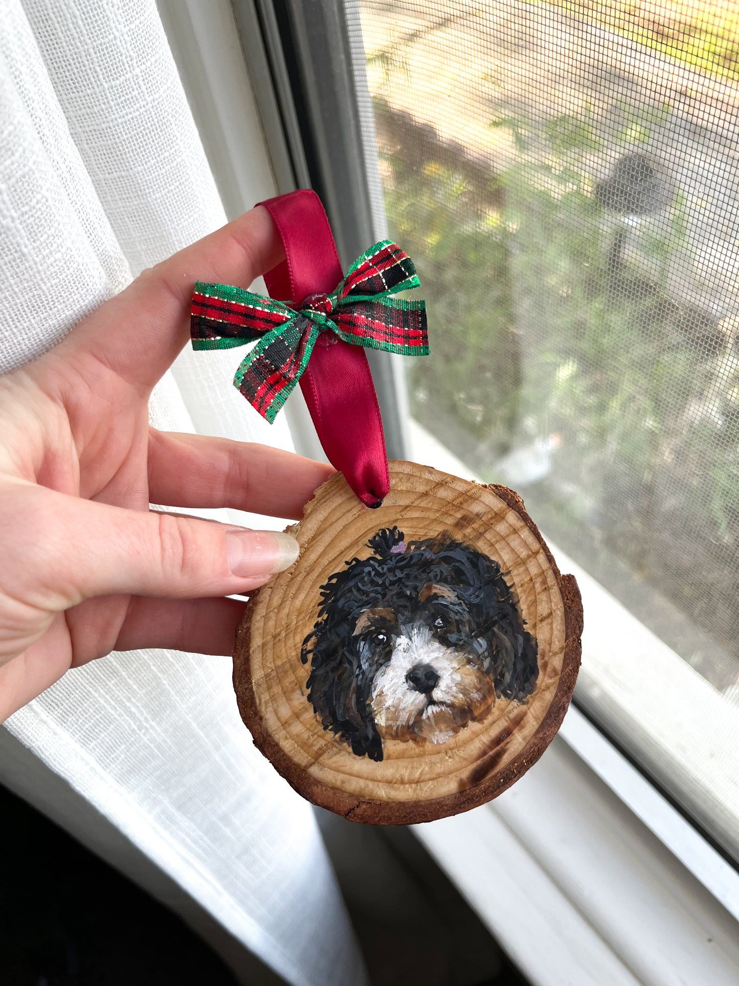 1 Watercolor Pet Ornament