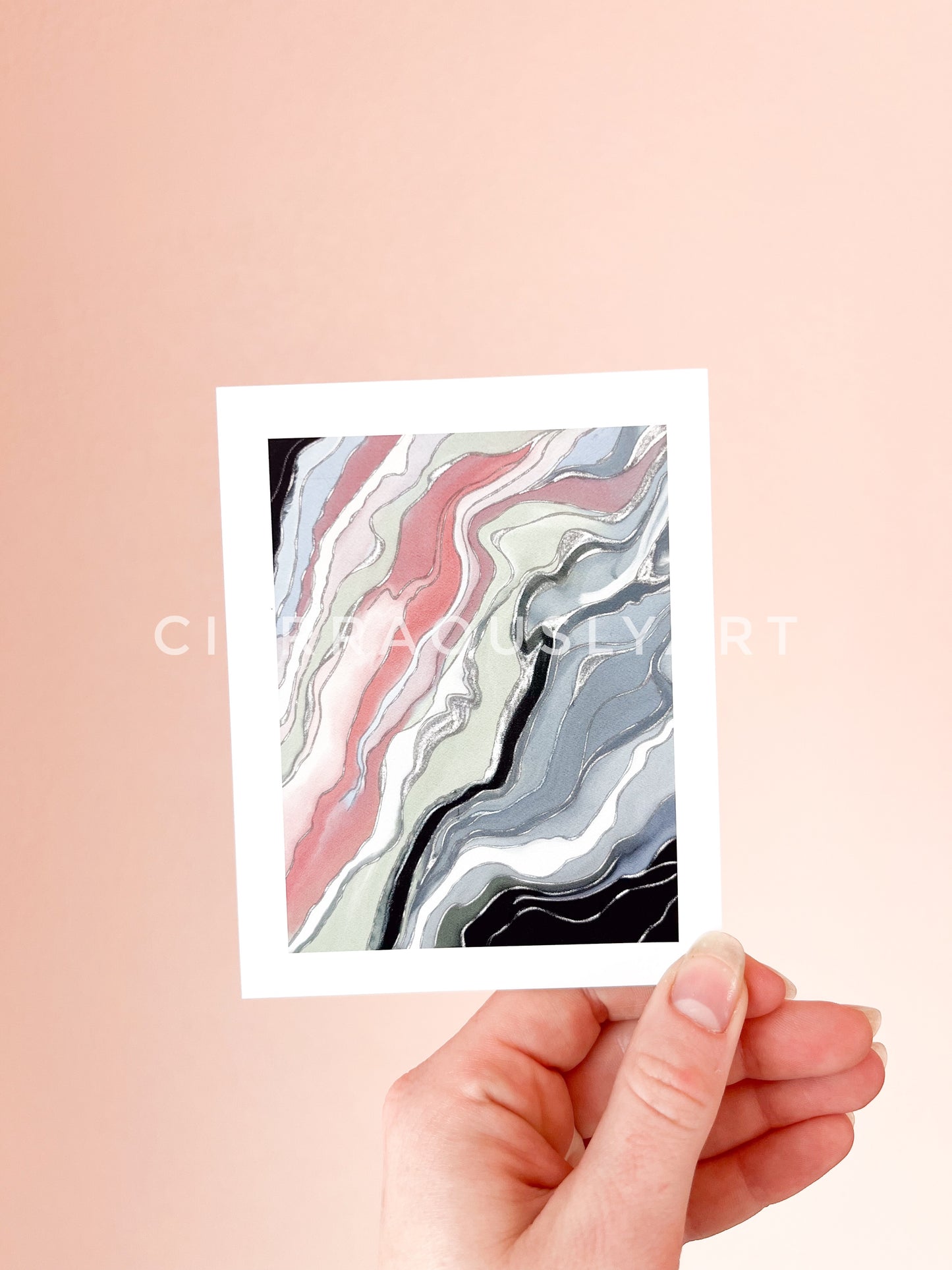Move Mountains Mini Print