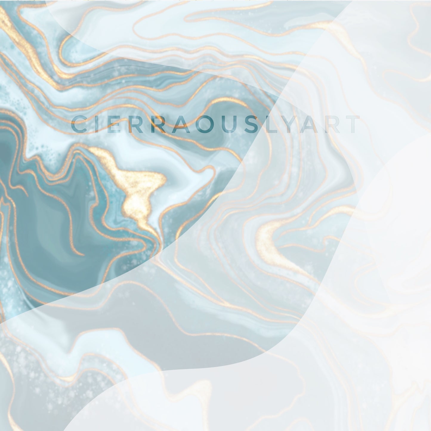 Swirling Tide Magnetic Bookmark
