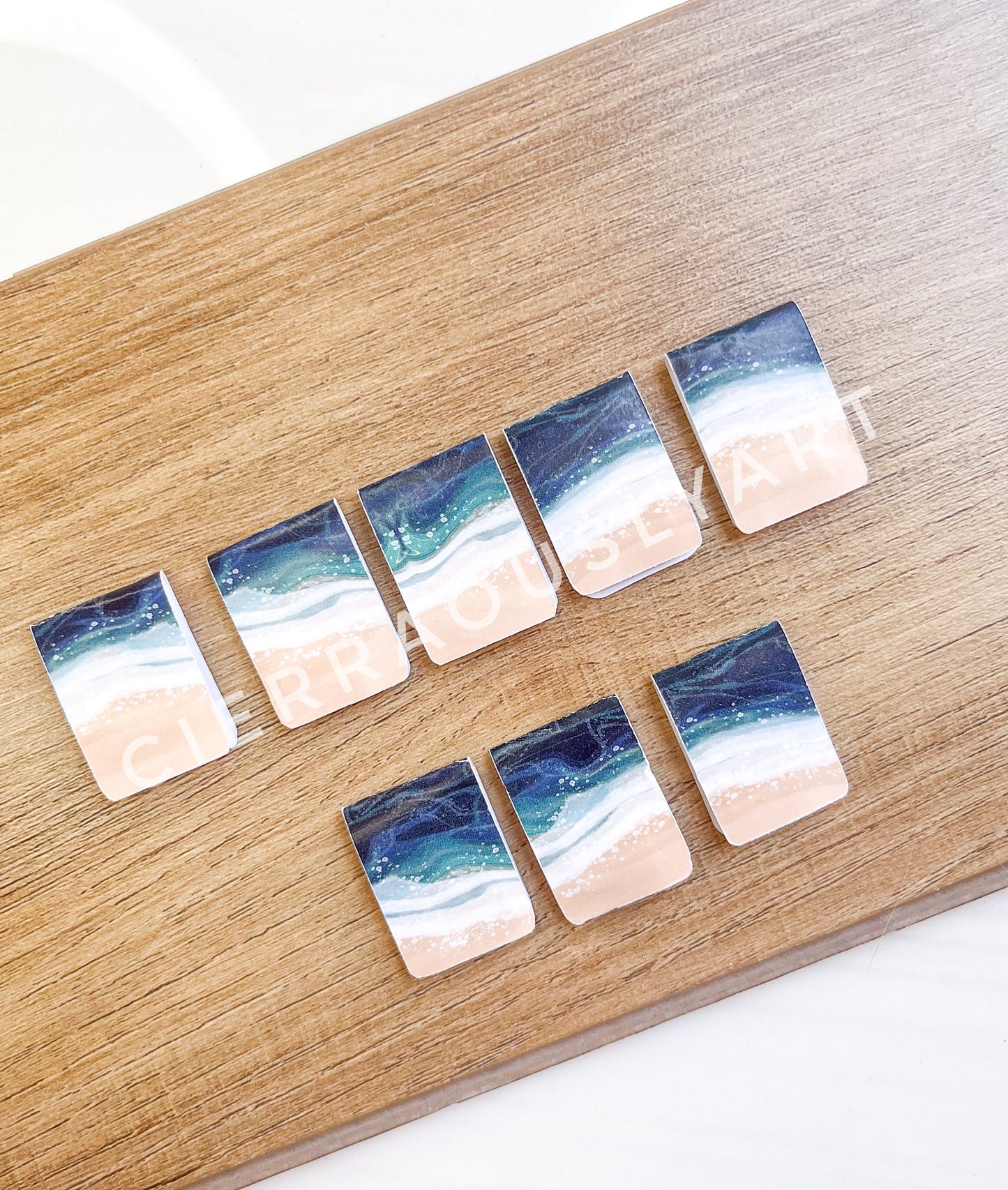 Beach Vibes Magnetic Bookmark