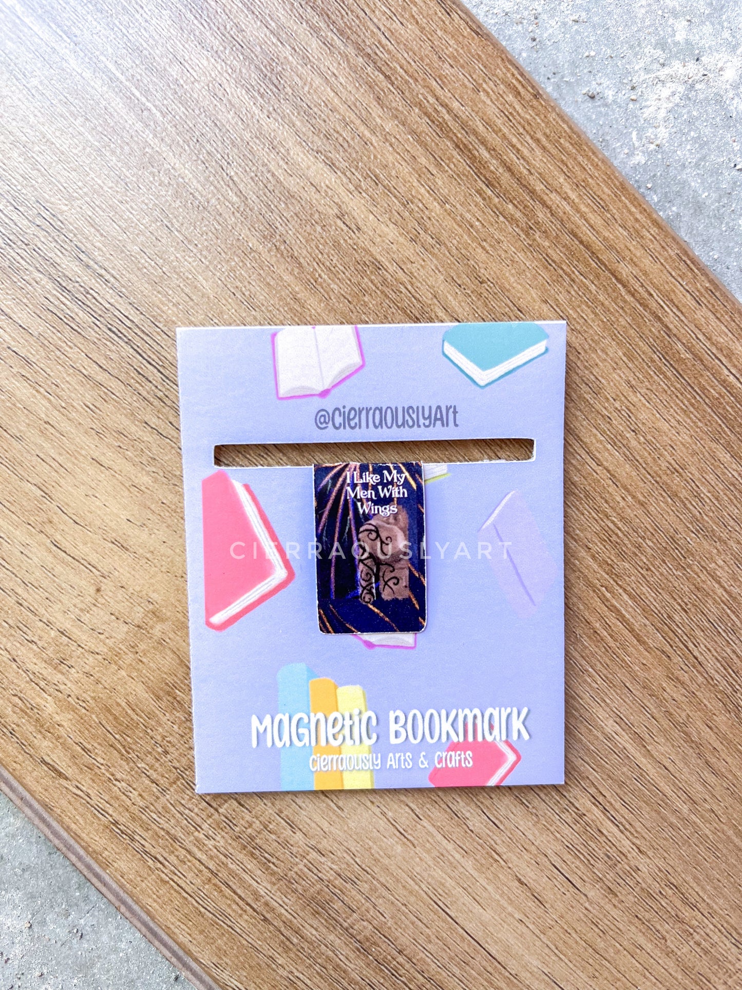 I Like My Men With Wings Magnetic Bookmark
