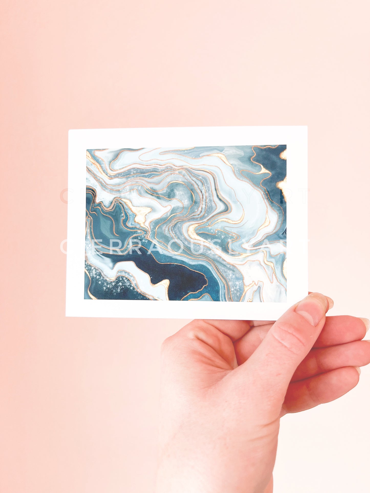 Swirling Tide Mini Print