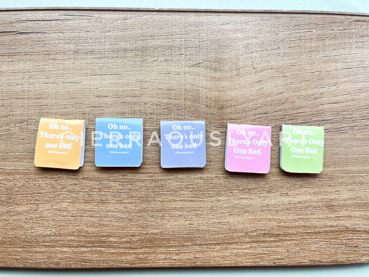 Oh No.. There’s Only One Bed Magnetic Bookmark