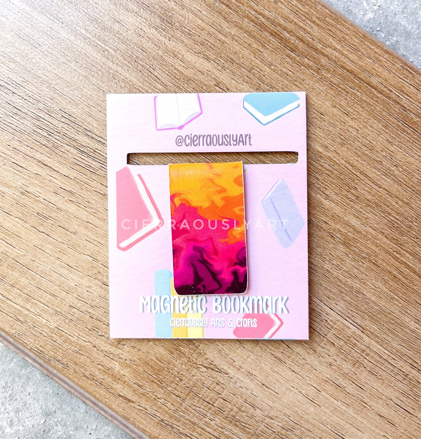 Too Hot To Handle Magnetic Bookmark