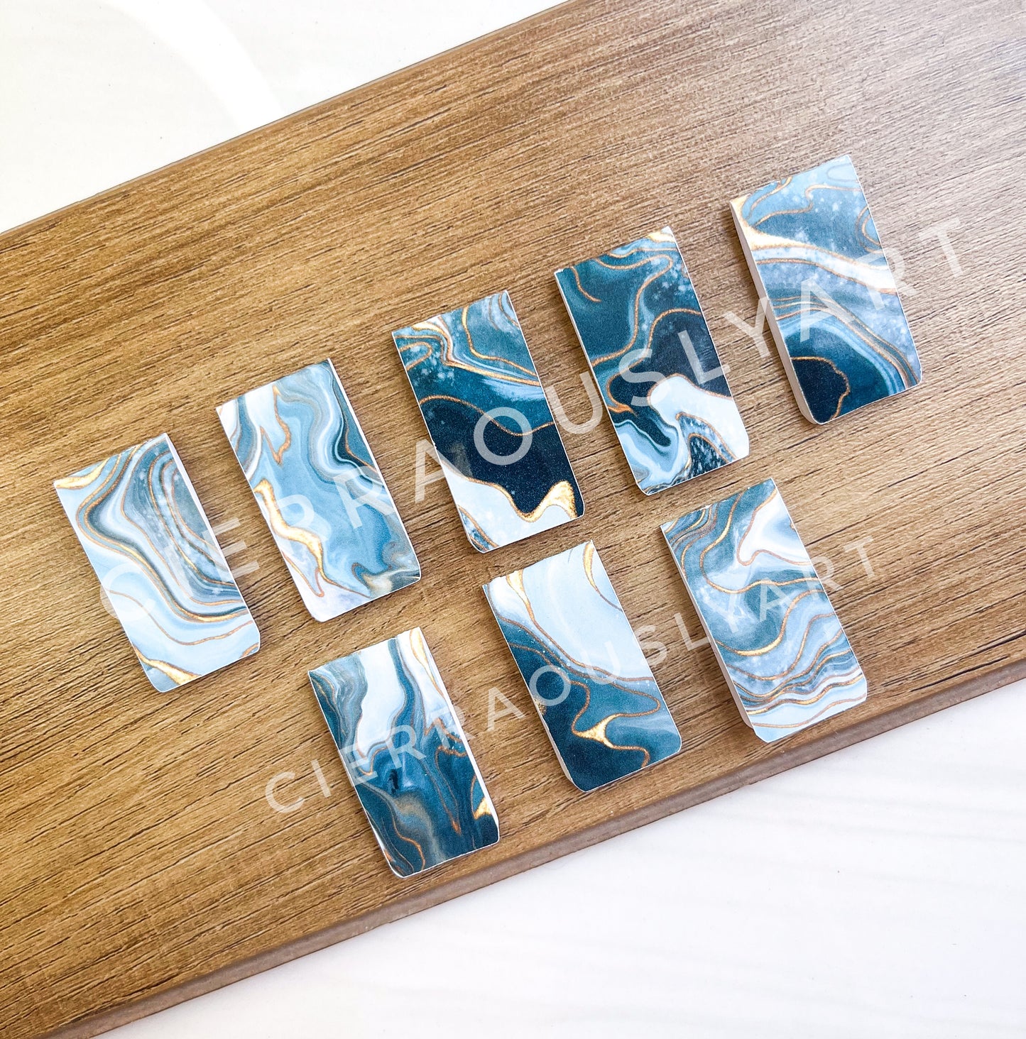 Swirling Tide Magnetic Bookmark