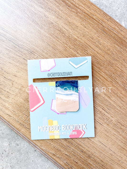 Beach Vibes Magnetic Bookmark