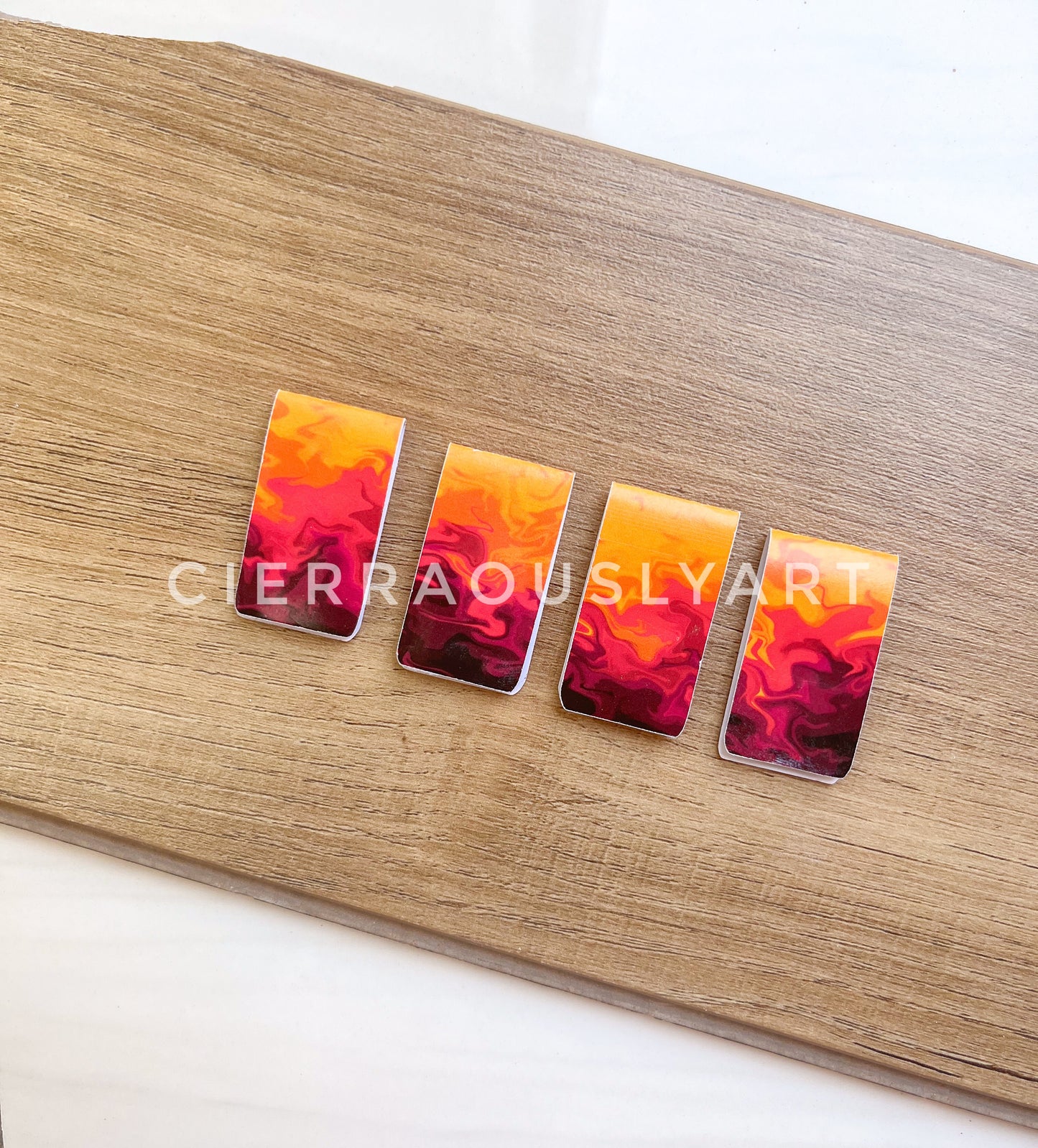Too Hot To Handle Magnetic Bookmark